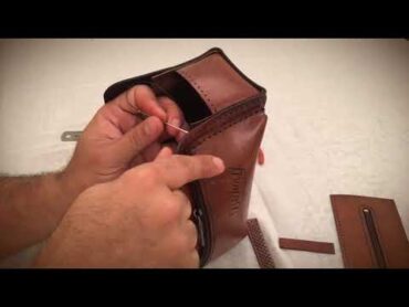 Thiarah  ثيرة : Making a handmade Men&39;s hand bag.