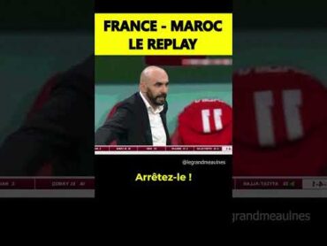 ⚽ France  Maroc 5 : speedy Mbappé (shorts)