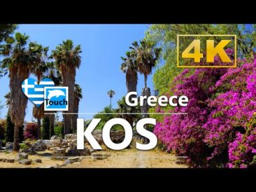 KOS (Κως), Greece ► Travel Video, 4K ► Travel in ancient Greece TouchGreece