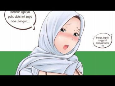 KOMIK HIJABER  BUNGA DAN GURU