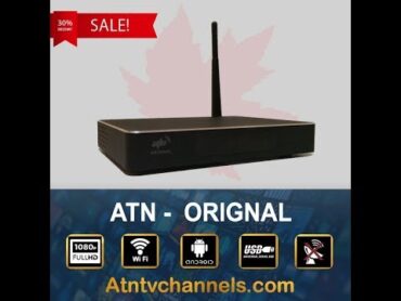 Arabic IPTV Receiver TV Channels   ATN   ORIGINA + 3 Months Subscription Free