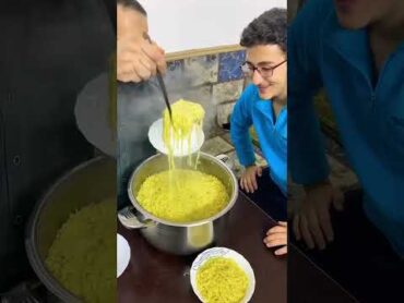 نزل فيديو طويل أكبر طنجرة اندومي بالعالم 😋🤷‍♀️ shorts بشورة هوم