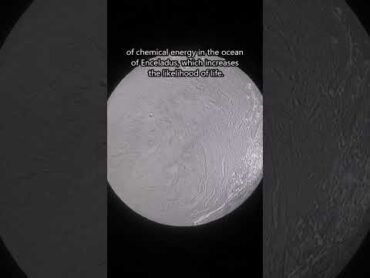 Life on Saturn’s Moon Enceladus?