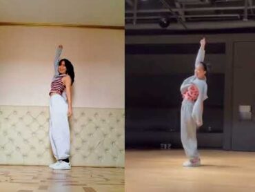 Jennie  &39;Peaches&39; Dance Practice