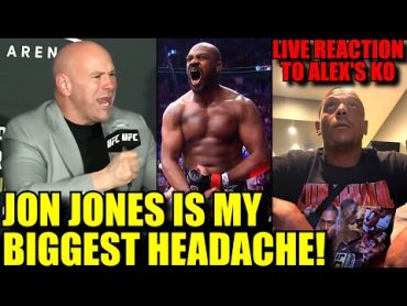 Dana White gets into HEADED argument with Journalist on Jon Jones,Jamahal&39;s live reaction to UFC 303