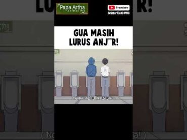 Insiden Adit x Dimas di Toilet Cowok animasi animasisekolah