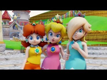 [MMDxMario] Follow the Leader  Peach,Daisy,&Rosalina