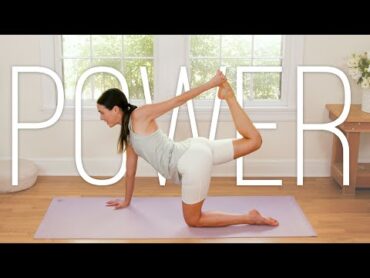 20Minute Intermediate Power Yoga