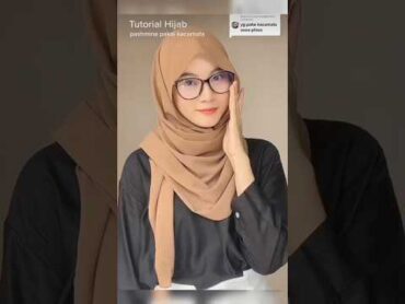 3 hijab style with glasses 👓😎 hijab hijabstyle hijabtutorial hijabers shorts shawl