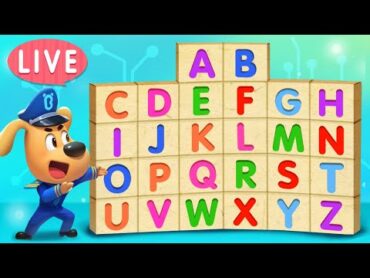 🔴LIVE STREAM  ABC Learn English Alphabet with Sheriff Labrador  Kids Cartoons