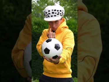 Anime characters playing football full match @KingChris anime naruto saitama