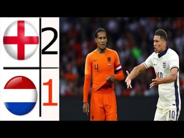 ملخص مباراة هولندا ضد انجلترا مباراة قوية/  England 21 Netherlands highlights EURO 2024