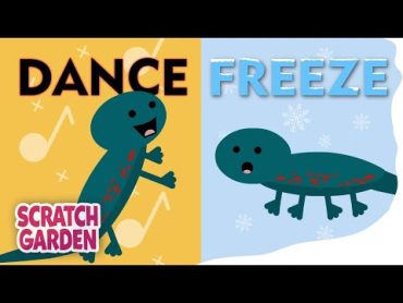 The Dance Freeze Song  Freeze Dance  Scratch Garden