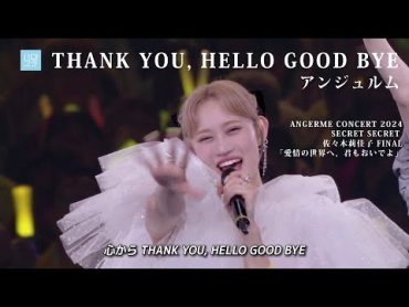 「THANK YOU, HELLO GOOD BYE」／アンジュルム（2024.6.19 横浜アリーナ）　佐々木莉佳子 FINAL「愛情の世界へ、君もおいでよ」