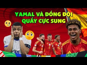 Yamal & Đội tuyển Tây Ban Nha ăn mừng cực sung  Nico Williams có hành động khiến CĐV phát khóc