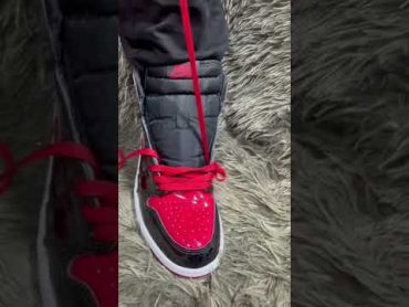 How to laces Jordan 1 Tutorial❗️*Fire*