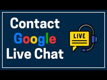 How to Contact Google Support Live Chat (2024)