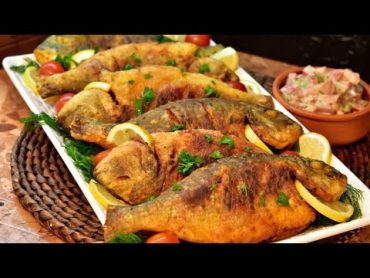 سمك مقلي على طريقة المطاعم مع سر القرمشه  وتتبيله مميزه للقلي  Denise Fried Fish