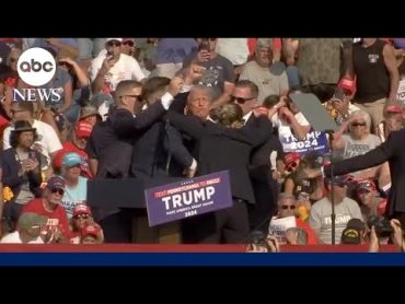 LIVE: Trump says he was shot at rally in possible assassination attempt