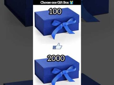 Choose One Gift Box gift giftbox challenge fun game games chooseyourgift choose shorts