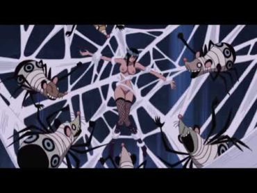 onepiece スリラーワールド　ニコロビン　剥ぎコラ　乳首丸見え