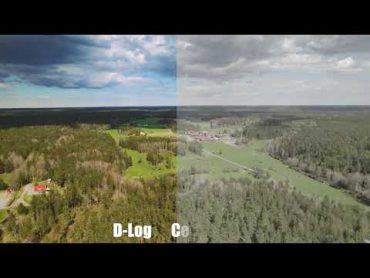 DJI AIR2s  Normal vs HLG vs Dlog