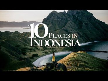 10 Amazing Places to Visit in Indonesia 🇮🇩   Indonesia Travel Video