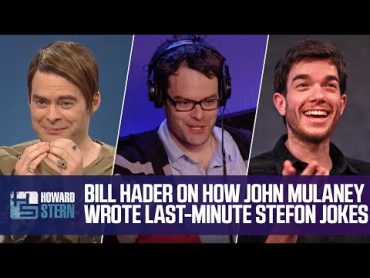 Bill Hader on the LastMinute Jokes John Mulaney Wrote for Stefon (2013)