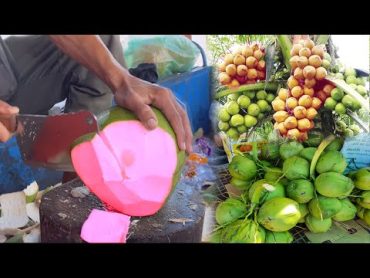 Coconut Street, Cutting coconut