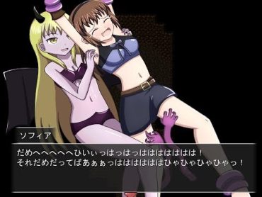 【ボイス付き】少女剣士の敗北【ゲーム風くすぐり動画】