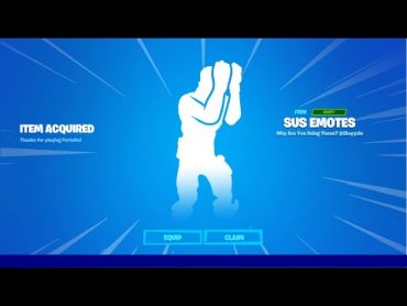 SUS EMOTES IN FORTNITE 😳