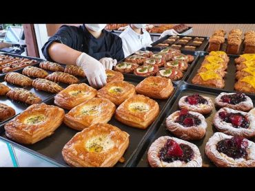 매일 굽는 14가지 페스츄리! 늦게가면 다 팔려서 없다는 인사동 핫플 / Making 14 kinds of pastries every day  Korean street food