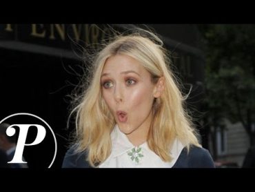 Elizabeth Olsen dévoile sa culotte par accident