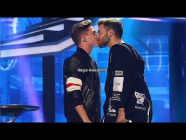 Gay Kissing Agoney y Raoul OT Gala 7 Operación Triunfo