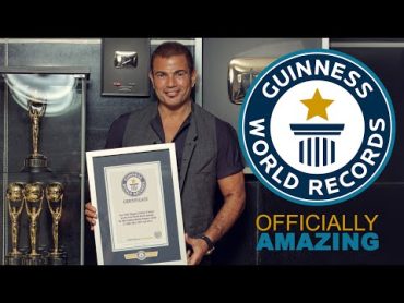 Amr Diab Achieves A Guinness World Records Title عمرو دياب أول مطرب عربي في موسوعة جينس