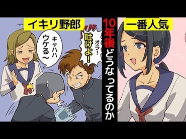 (漫画)陰キャラが成功した後、同窓会に行くとどうなるのか(マンガで分かる)