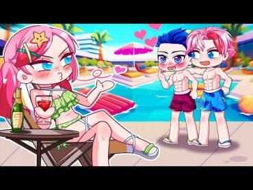 Anna & Alex Love Story  Anna Blowing Kisses To Alex  Gacha Club  Ppg x Rrb Gacha Life