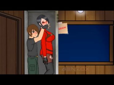 Ada Wong and Leon in Locker  Resident Evil 4 Remake