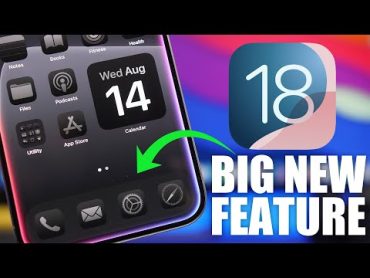 iOS 18 New Updates  HUGE Home Screen Change !