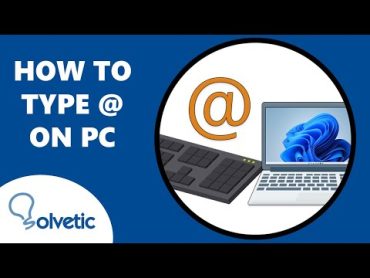 ⌨️  How to Type @ on PC  Type the At Sign on PC ✔️