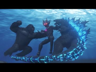 Godzilla vs Ultraman 5: Dawn Of War, (ゴジラ対ウルトラマン5 戦争の夜明け) part 4