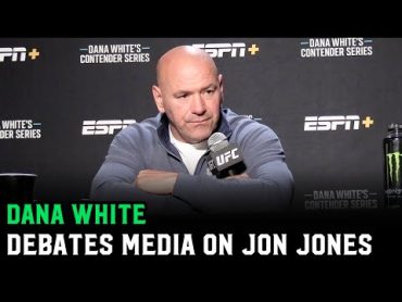 Dana White on Jon Jones vs. Stipe Miocic: "I should just tell Stipe to f*** off?"