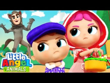 Don&39;t Talk To Strangers (Little Red Riding Hood) l Sing Along Songs by Little Angel Animals