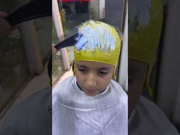 صبغت شعره سلفر وطلع يجنن💈✅