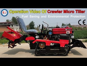 Operation Video Of Crawler Micro Tiller Made in China