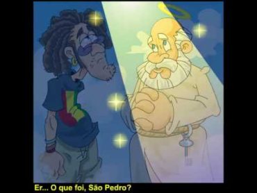 Maconheiro no céu(humor tadela)