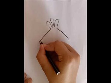 A House drawing  shorts drawing video