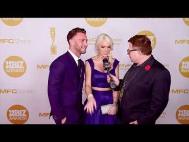 Seth Gamble and Kenzie Taylor interviewed on the 2020 Xbiz Awards red carpet in downtown LA, CA