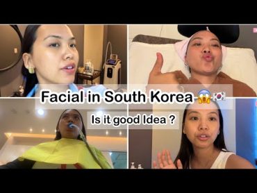 I Tred Korean Glass Skin Facial 😱🇰🇷  Vlog 107  مراقبت از پوست وبلاگر تبتی در کره  موندگود