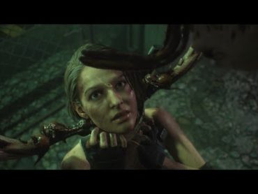 Drain Deimos puts tentacle down Jill&39;s throat 😏  Resident Evil 3 REmake (2020)